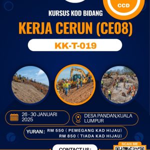 📣𝐊𝐔𝐑𝐒𝐔𝐒 𝐓𝐀𝐌𝐁𝐀𝐇 𝐊𝐎𝐃 𝐁𝐈𝐃𝐀𝐍𝐆 - 𝐊𝐄𝐑𝐉𝐀 𝐂𝐄𝐑𝐔𝐍 (𝐂𝐄𝟎𝟖) - 𝟐𝟔 𝐉𝐀𝐍𝐔𝐀𝐑𝐈 - 𝟑𝟎 𝐉𝐀𝐍𝐔𝐀𝐑𝐈 𝟐𝟎𝟐𝟔 (𝟒𝟎 𝐌𝐀𝐓𝐀 𝐂𝐂𝐃) 📣