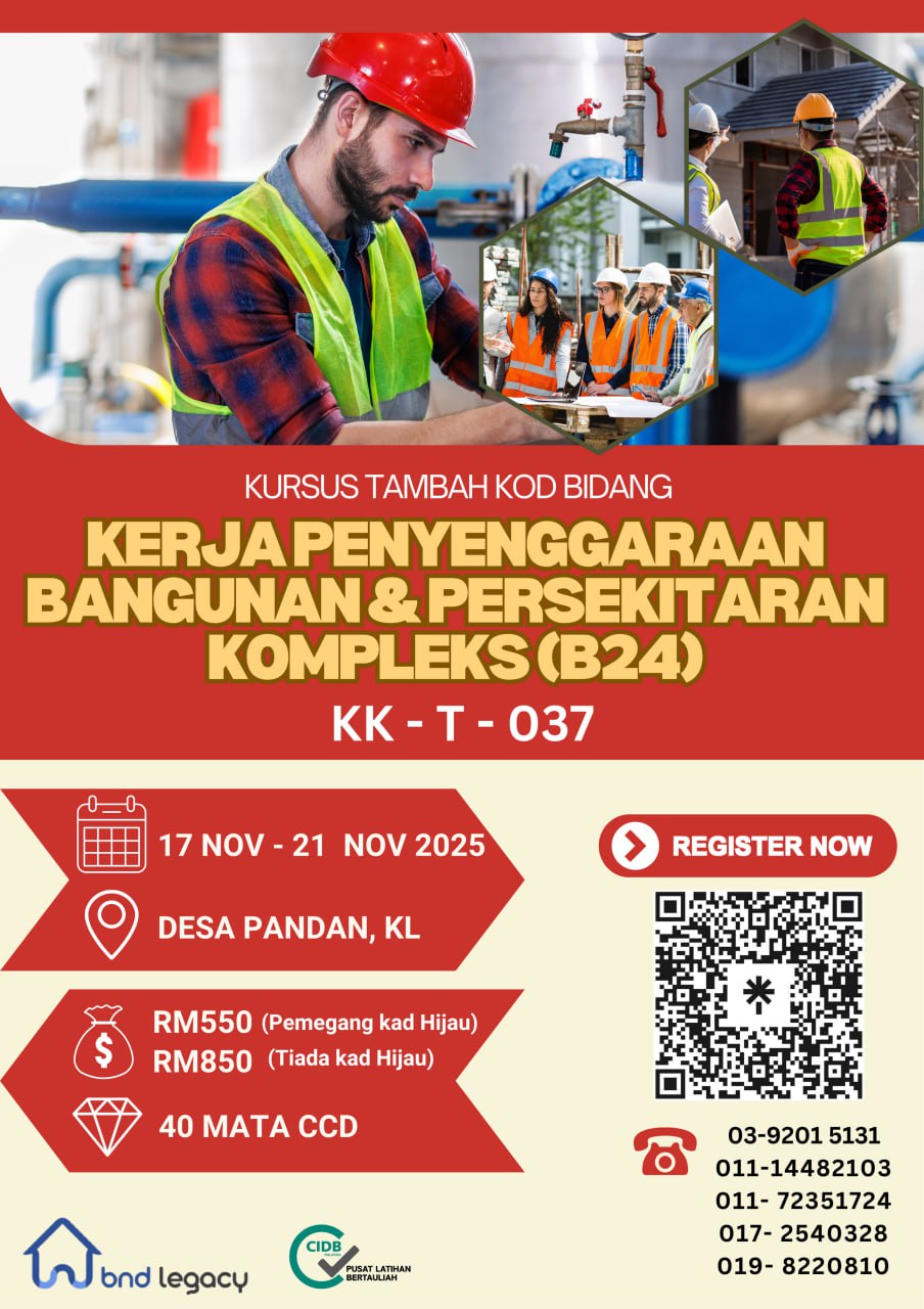 𝐊𝐔𝐑𝐒𝐔𝐒 𝐓𝐀𝐌𝐁𝐀𝐇 𝐊𝐎𝐃 𝐁𝐈𝐃𝐀𝐍𝐆 (𝐁𝟐𝟒) - 𝟏7 𝐍𝐎𝐕 - 𝟐𝟏 𝐍𝐎𝐕 𝟐𝟎𝟐𝟓 - (𝟒𝟎 𝐌𝐀𝐓𝐀 𝐂𝐂𝐃)