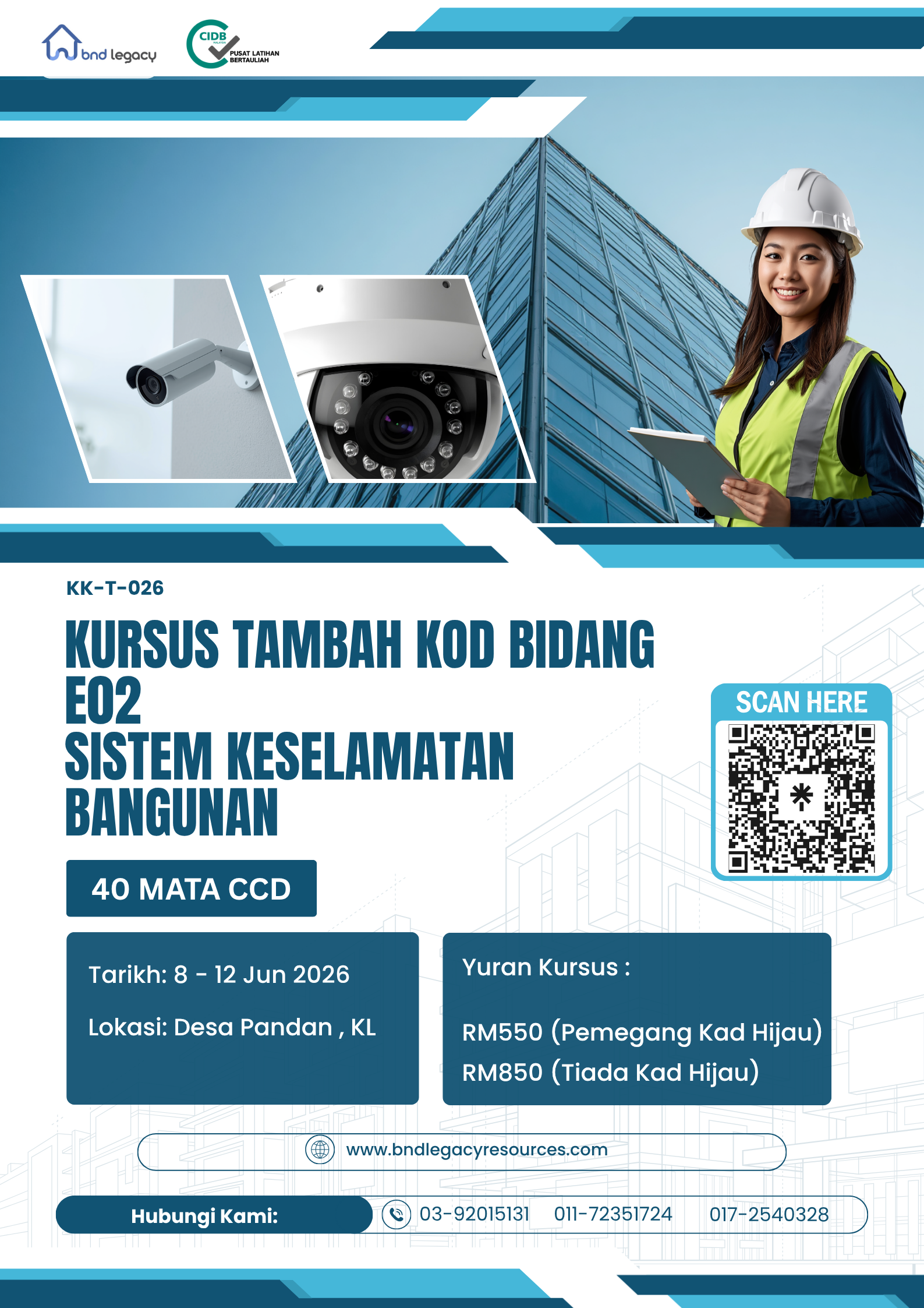 ๐๐๐๐๐๐ ๐๐๐๐๐๐ ๐๐๐ ๐๐๐๐๐๐ (E02) - SISTEM PENGAWASAN & KESELAMATAN BANGUNAN (8 - 12 JUN 2026)